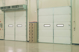 sectional steel door model 426
