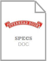 spec sheet traditional wood garage door