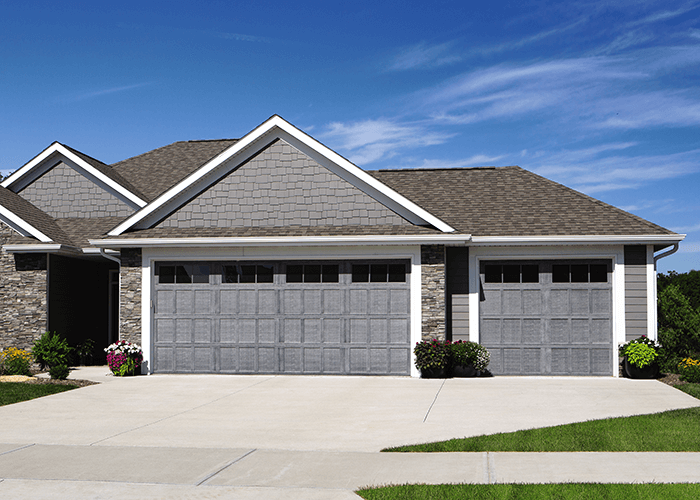 Carriage House Shaped Overlay Model 7540 307 Gray 6 Square